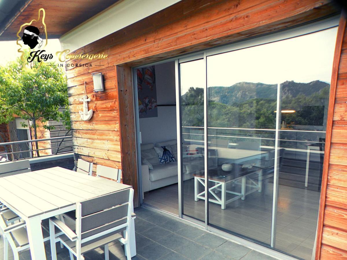 Appartement Résidence Cala Sultana 4 Pers Avec Piscine Chaufee- Accès Privé à La De Santa Giulia